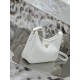 PRADA Re-Edition Saffiano Leather Mini Bag White