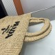 PRADA Crochet Tote Bag Natural