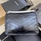 YSL Niki Medium in Vintage Leather Brushed Palladium Hardware