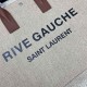 YSL Rive Gauche Tote In Canvas Beige