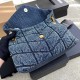 YSL Loulou Puffer Small In Denim