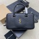 YSL Lyia Duffle In Quilted Lambskin Black