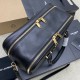 YSL Lyia Duffle In Quilted Lambskin Black