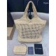 YSL Icare in Raffia