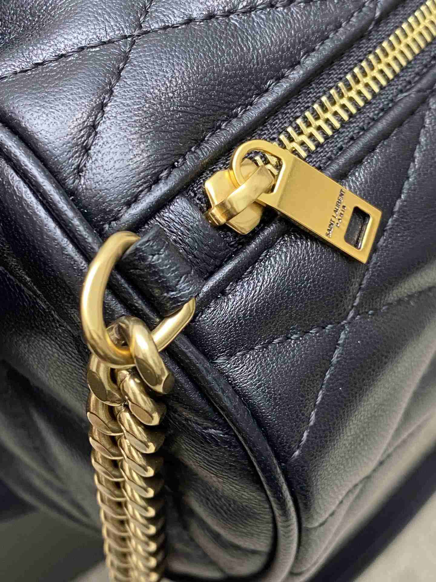 YSL Sade Mini Tube Bag Black