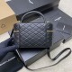 YSL Gaby Quilted Leather Black