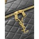 YSL Gaby Quilted Leather Black