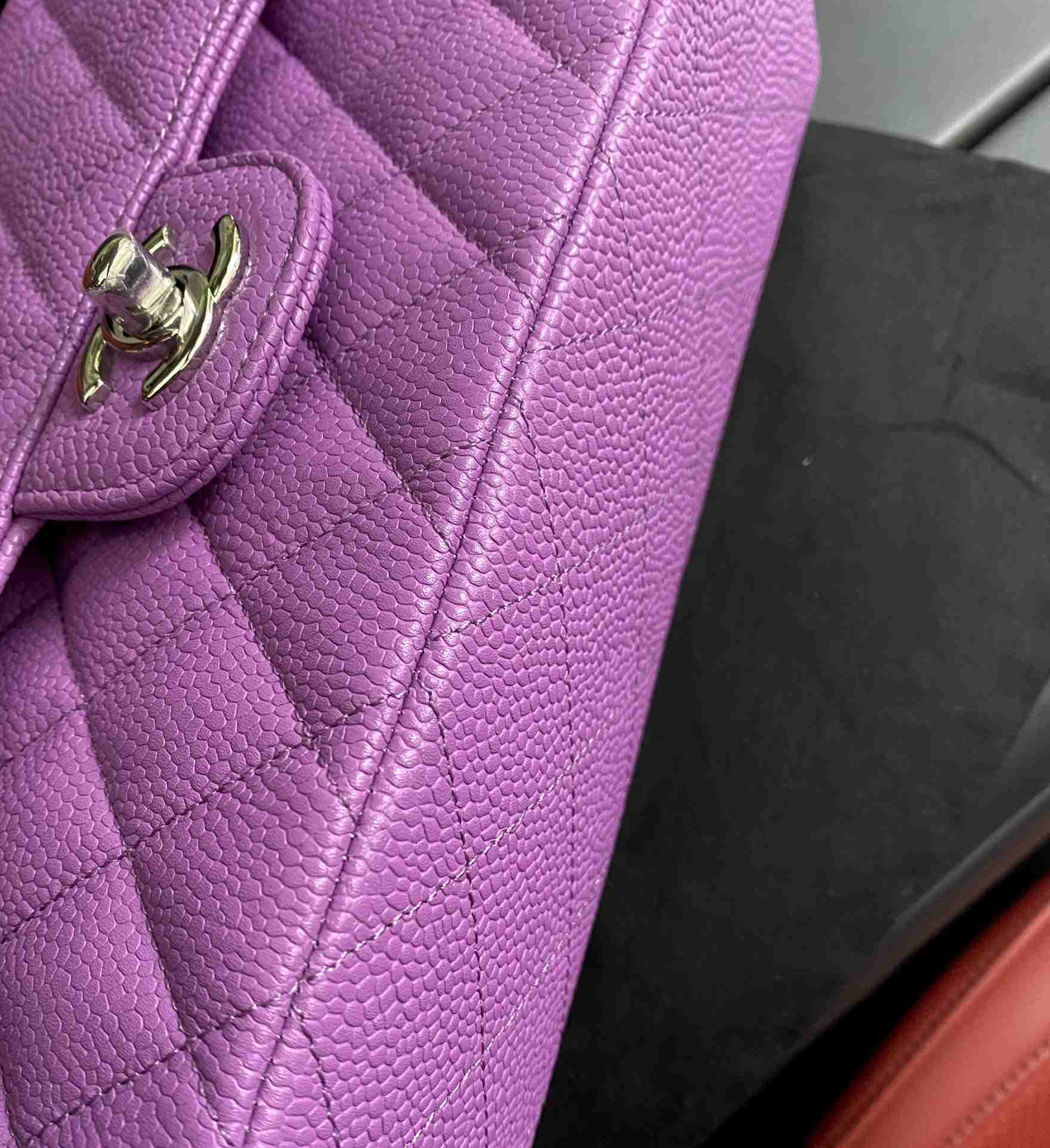 CHANLE Classic 11.12 Handbag Purple