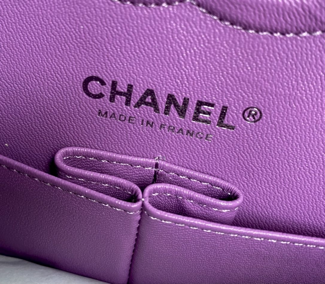 CHANLE Classic 11.12 Handbag Purple