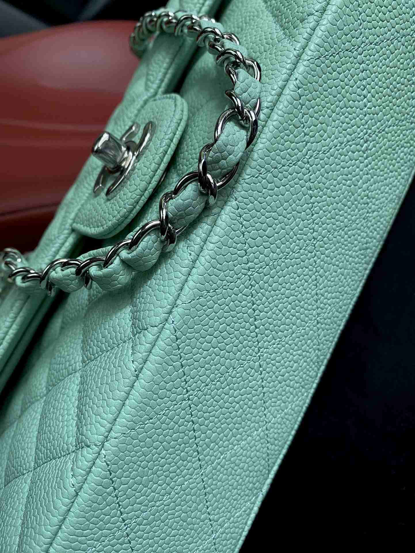 CHANLE Classic 11.12 Handbag Mint Green