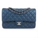 CHANLE Classic 11.12 Handbag Navy Blue