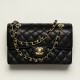 CHANEL Small Classsic Handbag Black