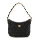 CHANEL Small Classsic Handbag Black