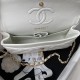 CHANEL Small Classsic Handbag White