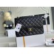 CHANEL Large Classic Handbag Black