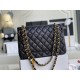 CHANEL Large Classic Handbag Black