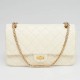 CHANEL 2.55 Handbag White