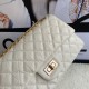 CHANEL 2.55 Handbag White