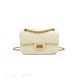 CHANEL 2.55 Mini Handbag White