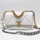 CHANEL 19 Handbag White