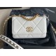 CHANEL 19 Handbag White