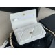 CHANEL 19 Handbag White