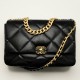 CHANEL 19 Maxi Handbag Black