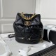 CHANEL 19 Backpack Black