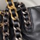 CHANEL 19 Tote Bag Black