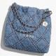 CHANEL 22 Small Handbag Denim