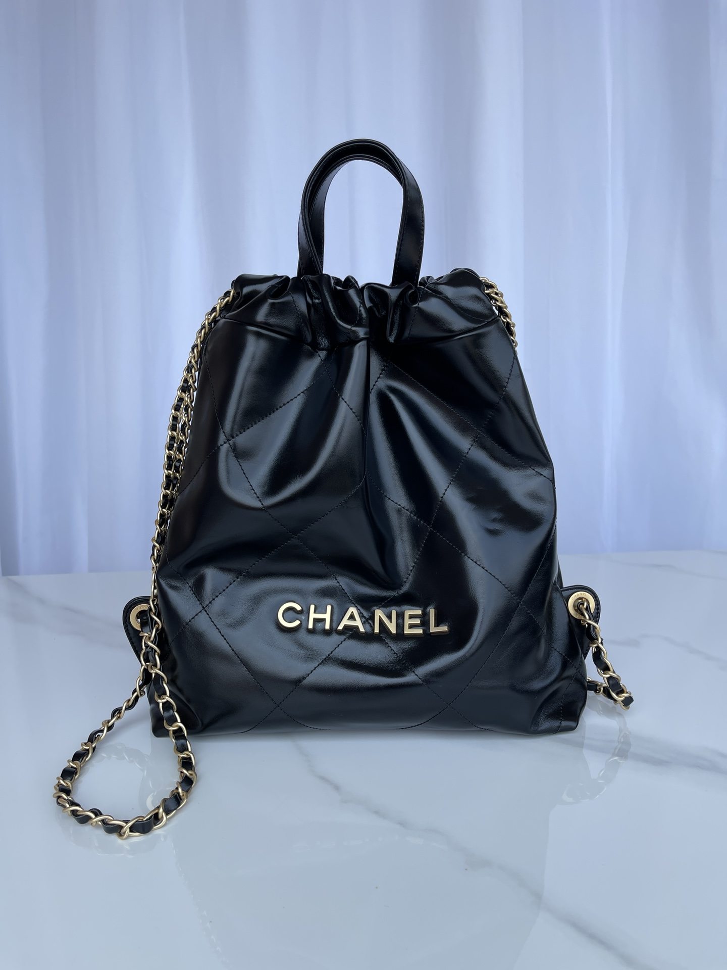 CHANEL 22 Backpack Black