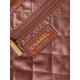  CHANEL 22 Handbag Camel