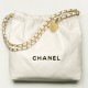  CHANEL 22 Handbag White