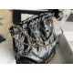 CHANEL 22 Large Handbag Black