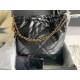 CHANEL 22 Large Handbag Black