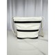 CHANEL 22 Mini Handbag White & Black