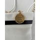 CHANEL 22 Mini Handbag White & Black