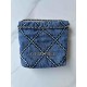 CHANEL 22 Mini Handbag Denim