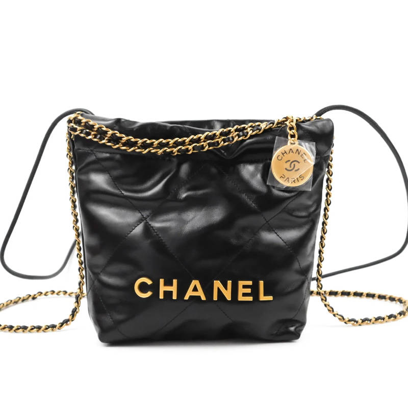 CHANEL 22 Mini Handbag Black