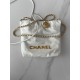 CHANEL 22 Mini Handbag White