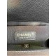 CHANEL Boy Handbag Black & Ruthenium-Finish Metal