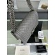 CHANEL Boy Handbag Gray