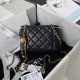 CHANEL Golden Ball Makeup Box Black