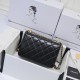 CHANEL Perfect Fit Mini Flap Handbag Black