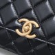 CHANEL Perfect Fit Mini Flap Handbag Black