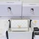 CHANEL Perfect Fit Mini Flap Handbag White