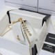 CHANEL Perfect Fit Mini Flap Handbag White