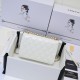 CHANEL Perfect Fit Mini Flap Handbag White