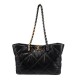 CAHNEL 19 Shopping Bag Black