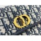 DIOR 30 Montaigne Avenue Bag Blue Dior Oblique Jacquard